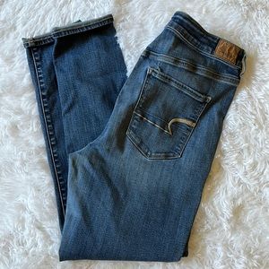 American Eagle super high rise jegging